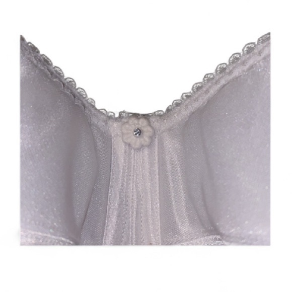 Dominque White Satin Torsolette - Picture 3 of 5